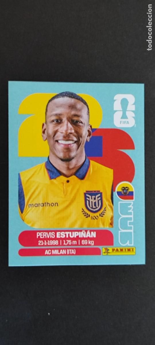 Cromos de F&uacute;tbol: FIFA WORLD CUP 2026 STICKER ESTUPI&Ntilde;AN ECUADOR # ECU5 PANINI