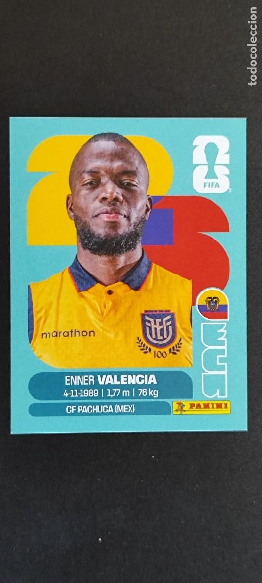 Cromos de F&uacute;tbol: FIFA WORLD CUP 2026 STICKER VALENCIA ECUADOR # ECU20 PANINI