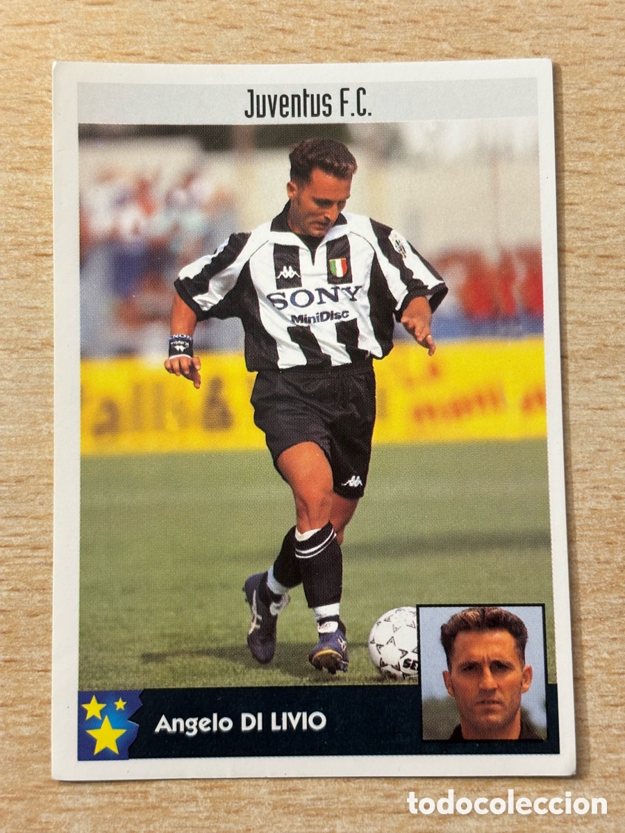Cromos de F&uacute;tbol: # 138 Di Livio Italia Juventus Mejores Equipos de Europa 97-98 Panini