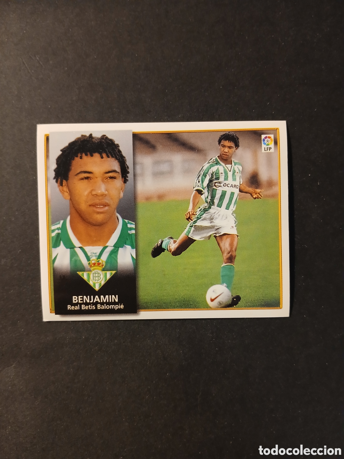 Cromos de F&uacute;tbol: BENJAMIN BETIS FICHAJE 3 LIGA ESTE 1998/99 98 99 NUNCA PEGADO SIN PEGAR