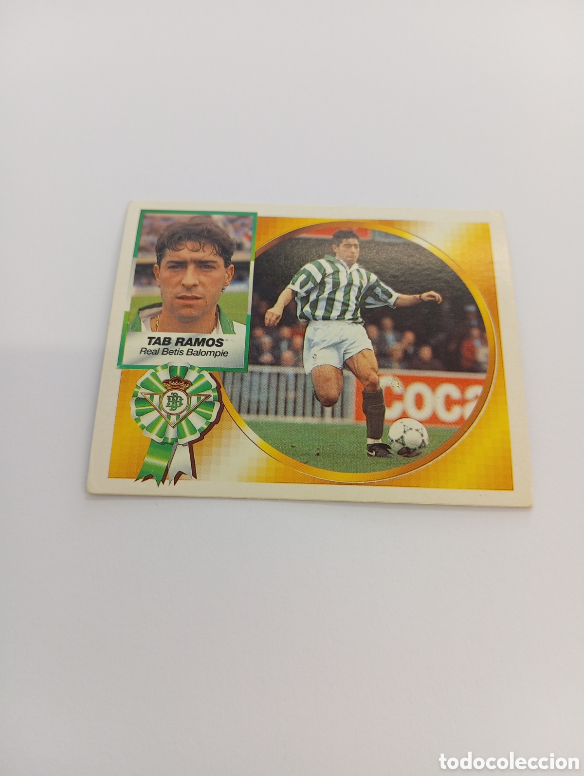 Cromos de F&uacute;tbol: TAB RAMOS Betis Liga Este 1994 1995 NUEVO SIN PEGAR PANINI 94 95
