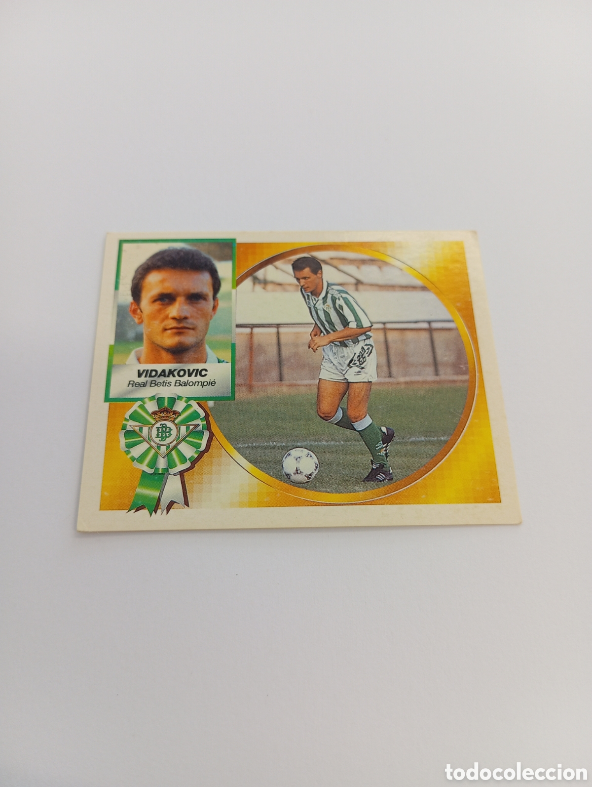 Cromos de F&uacute;tbol: VIDAKOVIC COLOCA Betis Liga Este 1994 1995 NUEVO SIN PEGAR PANINI 94 95