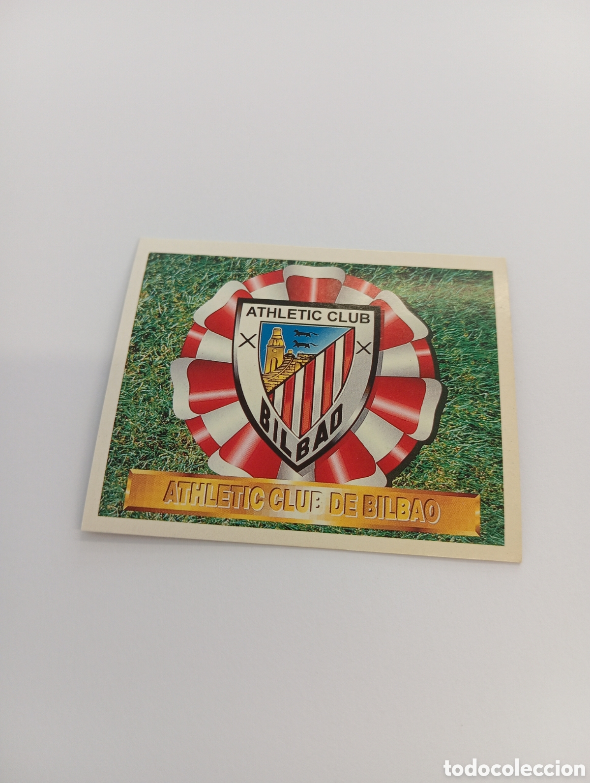 Cromos de F&uacute;tbol: ESCUDO Athletic Club Liga Este 1994 1995 NUEVO SIN PEGAR PANINI 94 95