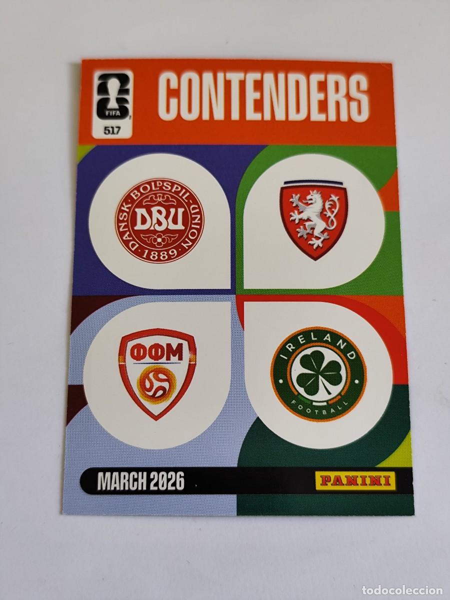 Cromos de F&uacute;tbol: FIFA WORLD CUP 2026 PANINI ADRENALYN XL 517 CONTENDERS