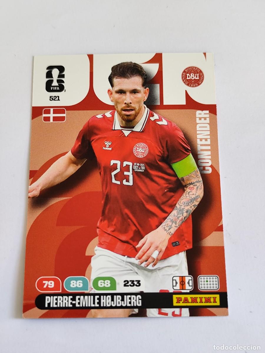 Cromos de F&uacute;tbol: FIFA WORLD CUP 2026 PANINI ADRENALYN XL 521 PIERRE-EMILE HOJBJERG - CONTENDER DINAMARCA
