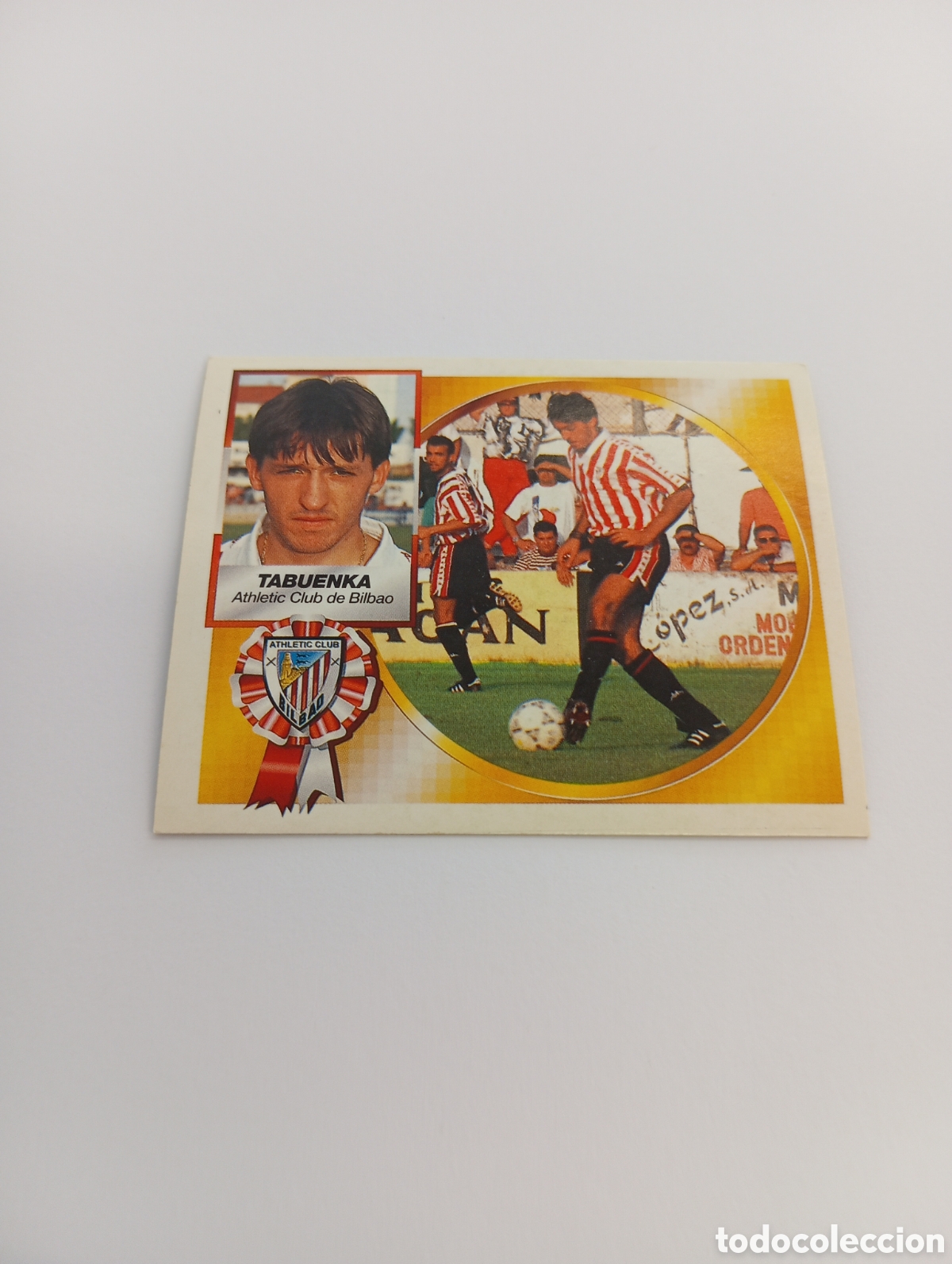Cromos de F&uacute;tbol: TABUENKA Athletic Club Liga Este 1994 1995 NUEVO SIN PEGAR PANINI 94 95