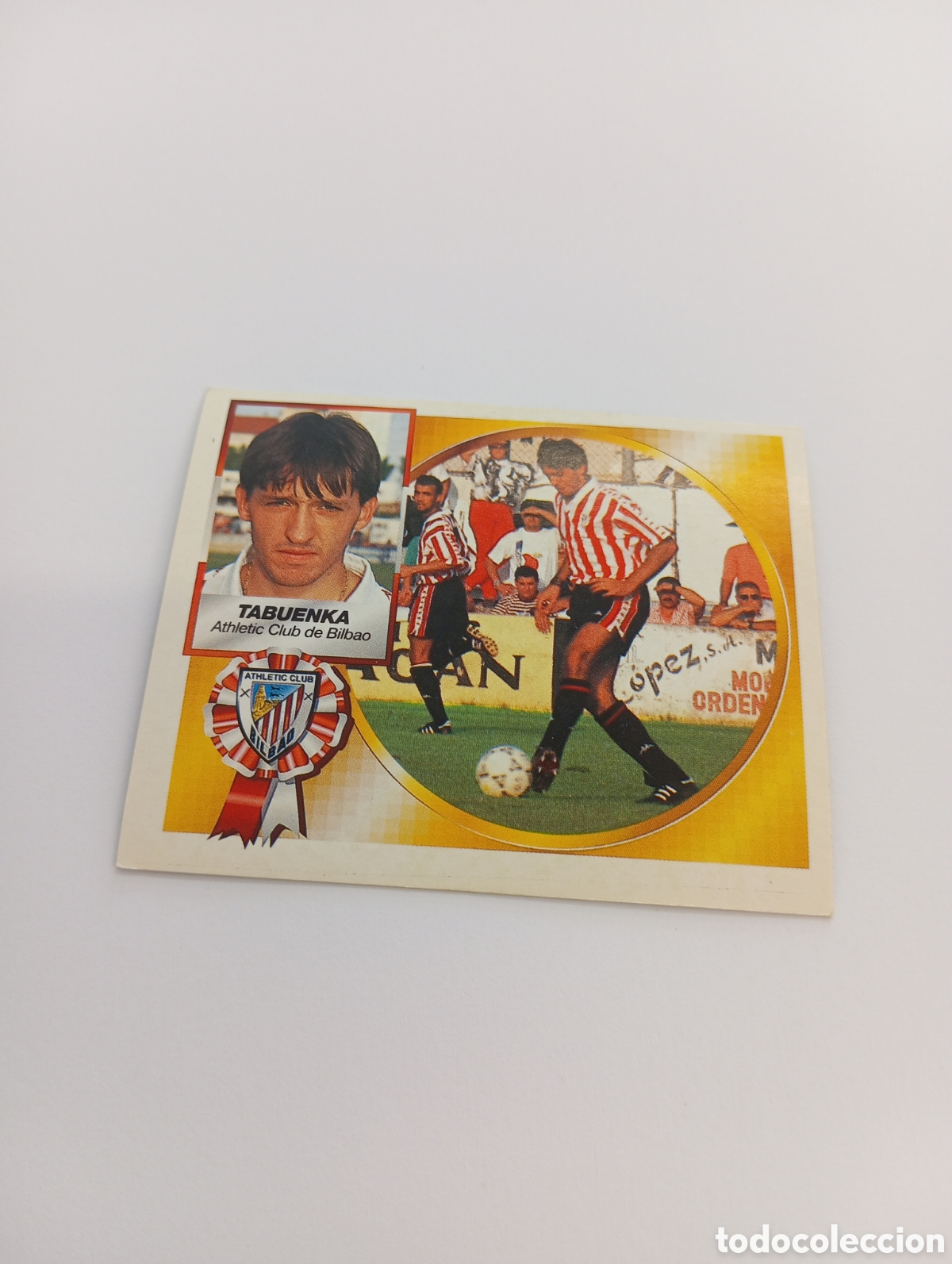 Cromos de F&uacute;tbol: TABUENKA Athletic Club Liga Este 1994 1995 NUEVO SIN PEGAR PANINI 94 95