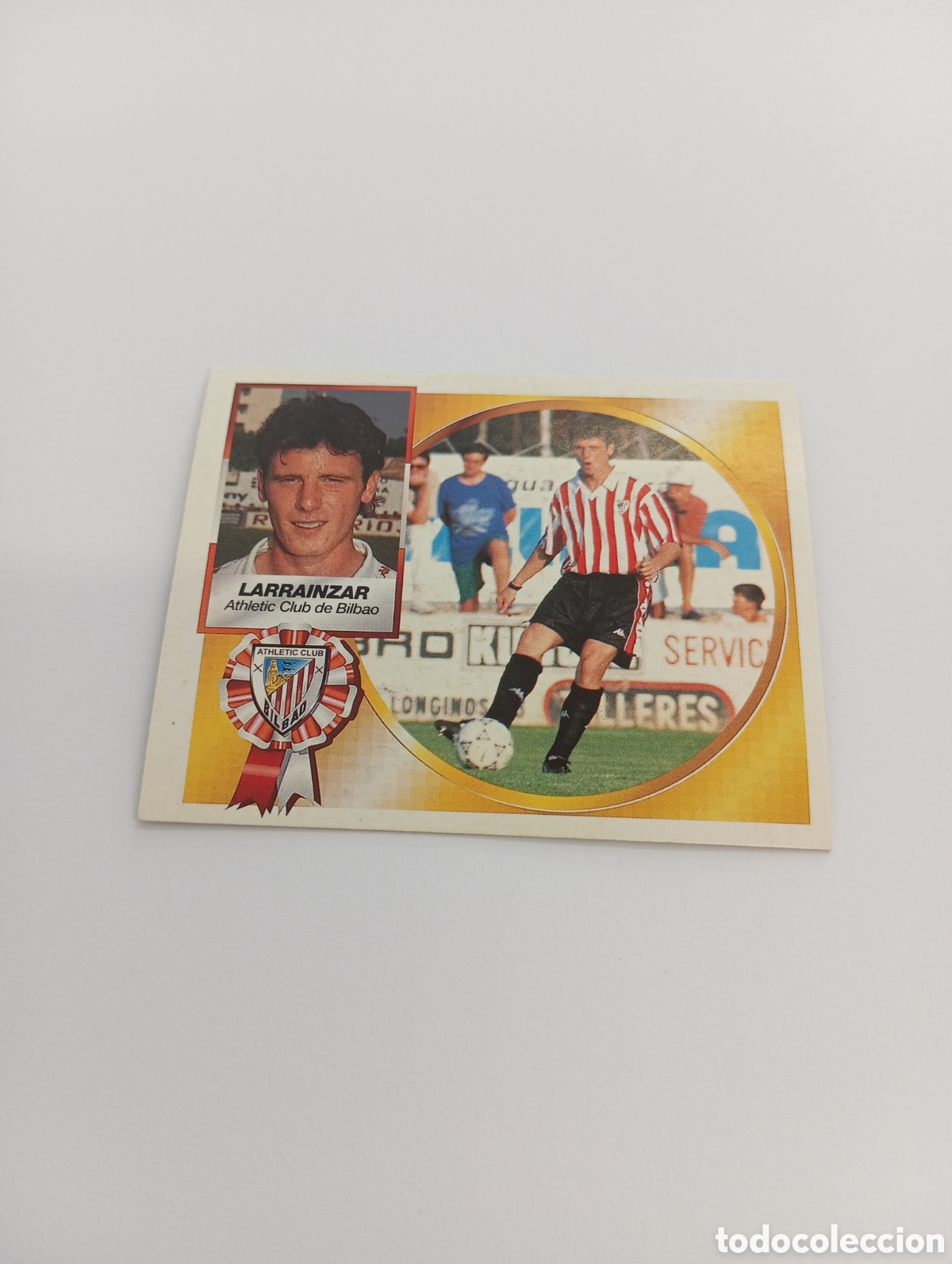 Cromos de F&uacute;tbol: LARRAINZAR Athletic Club Liga Este 1994 1995 NUEVO SIN PEGAR PANINI 94 95