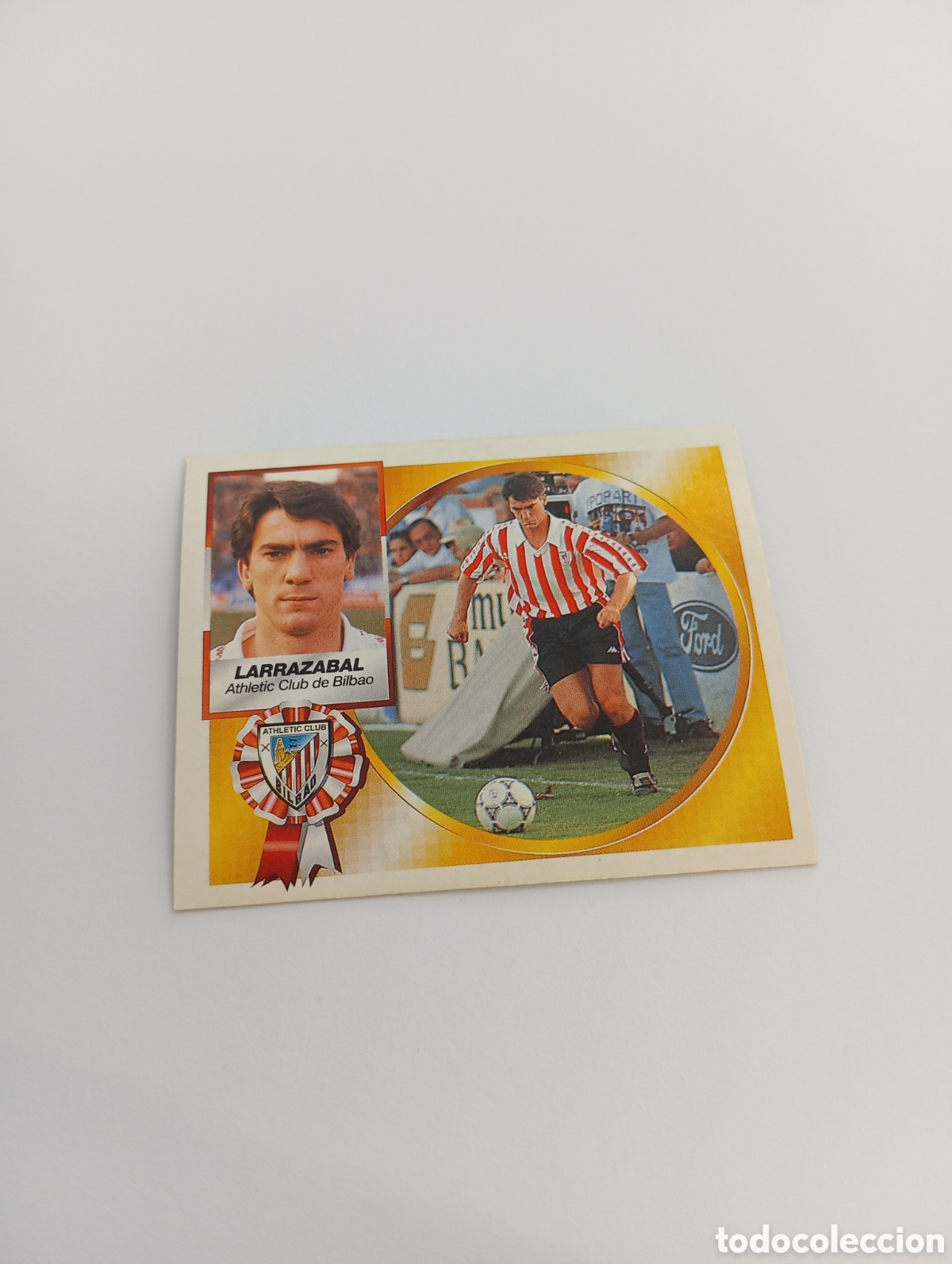 Cromos de F&uacute;tbol: LARRAZABAL Athletic Club Liga Este 1994 1995 NUEVO SIN PEGAR PANINI 94 95