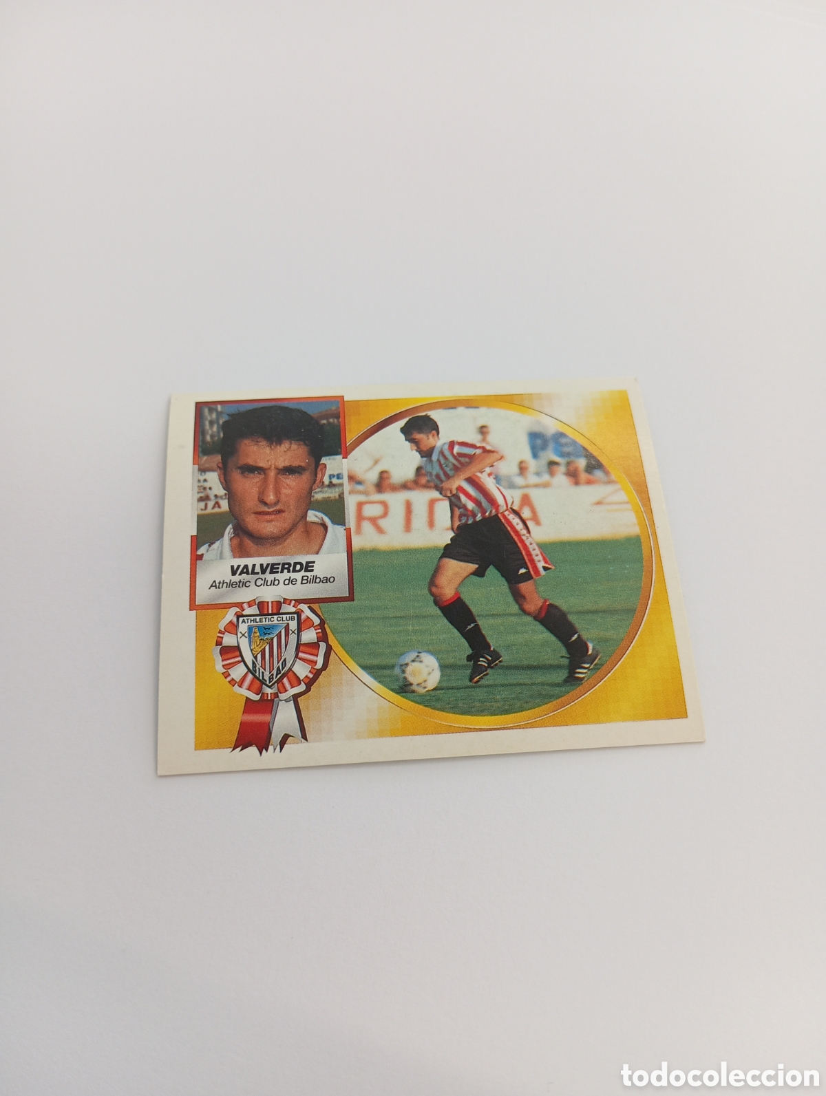 Cromos de F&uacute;tbol: VALVERDE Athletic Club Liga Este 1994 1995 NUEVO SIN PEGAR PANINI 94 95