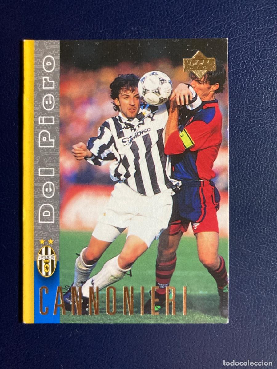 Cromos de F&uacute;tbol: 18 DEL PIERO (JUVENTUS) COLECCION OFICIAL JUVENTUS TURIN UPPER DECK 1998