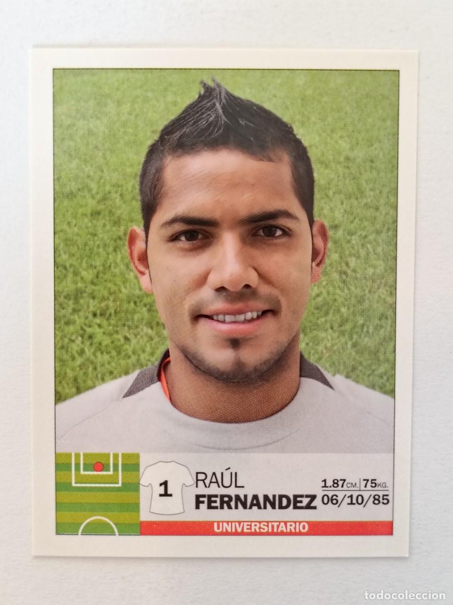 Cromos de F&uacute;tbol: #1 RAUL FERNANDEZ (UNIVERSITARIO) COPA CABLE MAGICO LIGA PERU 2010 PANINI