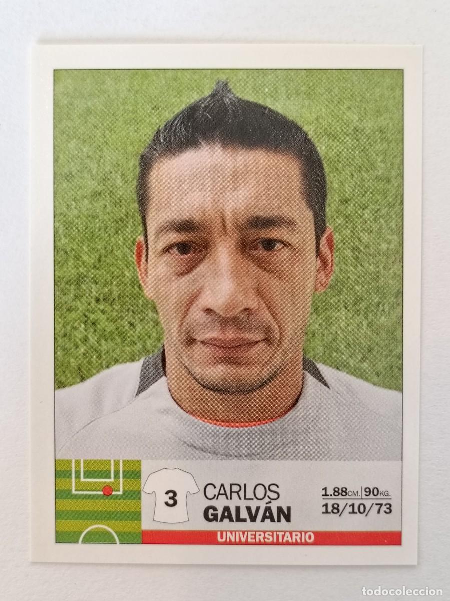 Cromos de F&uacute;tbol: #3 CARLOS GALVAN (UNIVERSITARIO) COPA CABLE MAGICO LIGA PERU 2010 PANINI