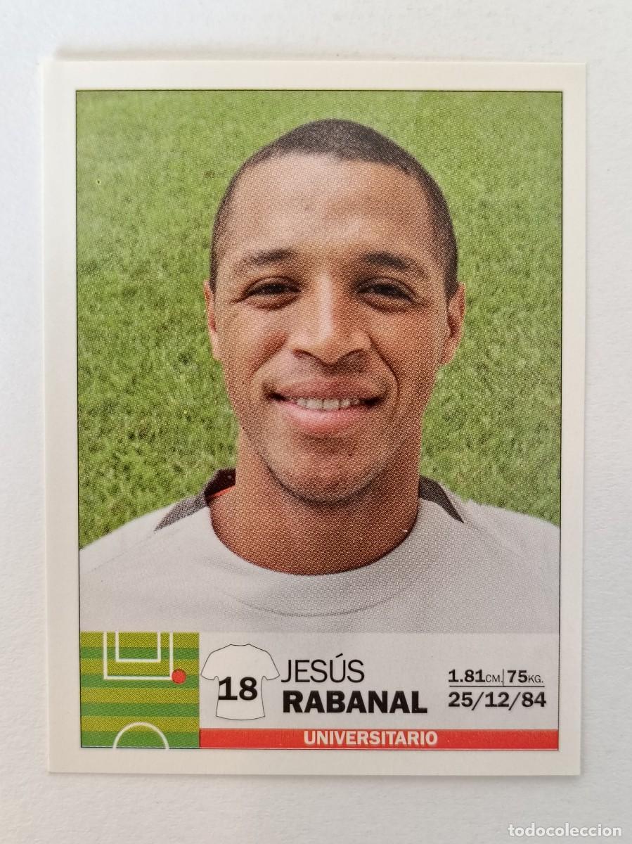 Cromos de F&uacute;tbol: #5 JESUS RABANAL (UNIVERSITARIO) COPA CABLE MAGICO LIGA PERU 2010 PANINI