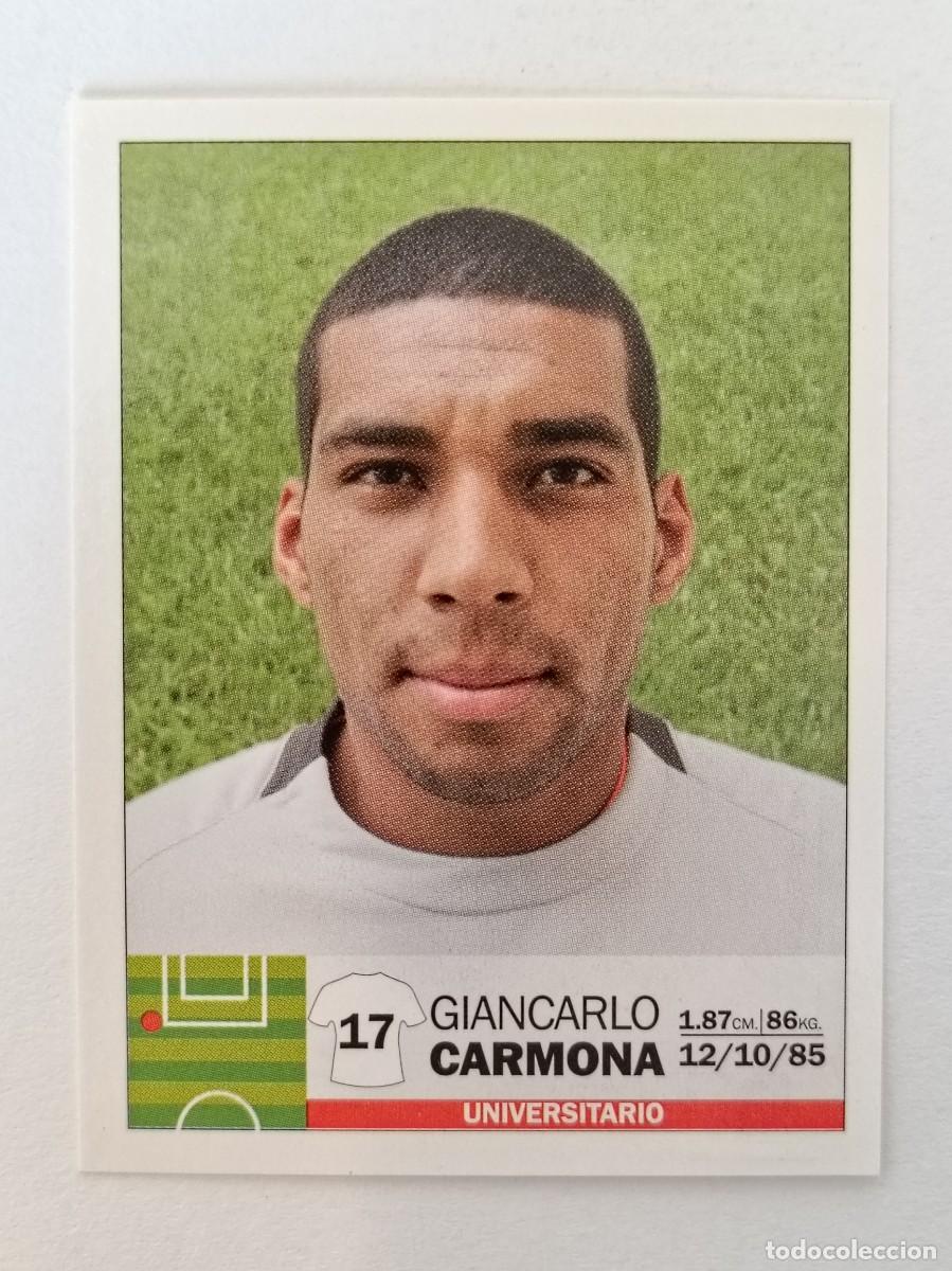 Cromos de F&uacute;tbol: #6 GIANCARLO CARMONA (UNIVERSITARIO) COPA CABLE MAGICO LIGA PERU 2010 PANINI