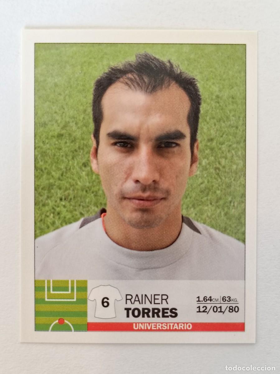 Cromos de F&uacute;tbol: #8 RAINER TORRES (UNIVERSITARIO) COPA CABLE MAGICO LIGA PERU 2010 PANINI