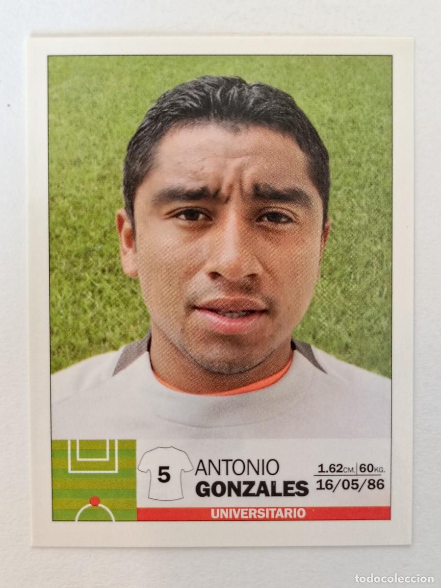Cromos de F&uacute;tbol: #9 ANTONIO GONZALES (UNIVERSITARIO) COPA CABLE MAGICO LIGA PERU 2010 PANINI