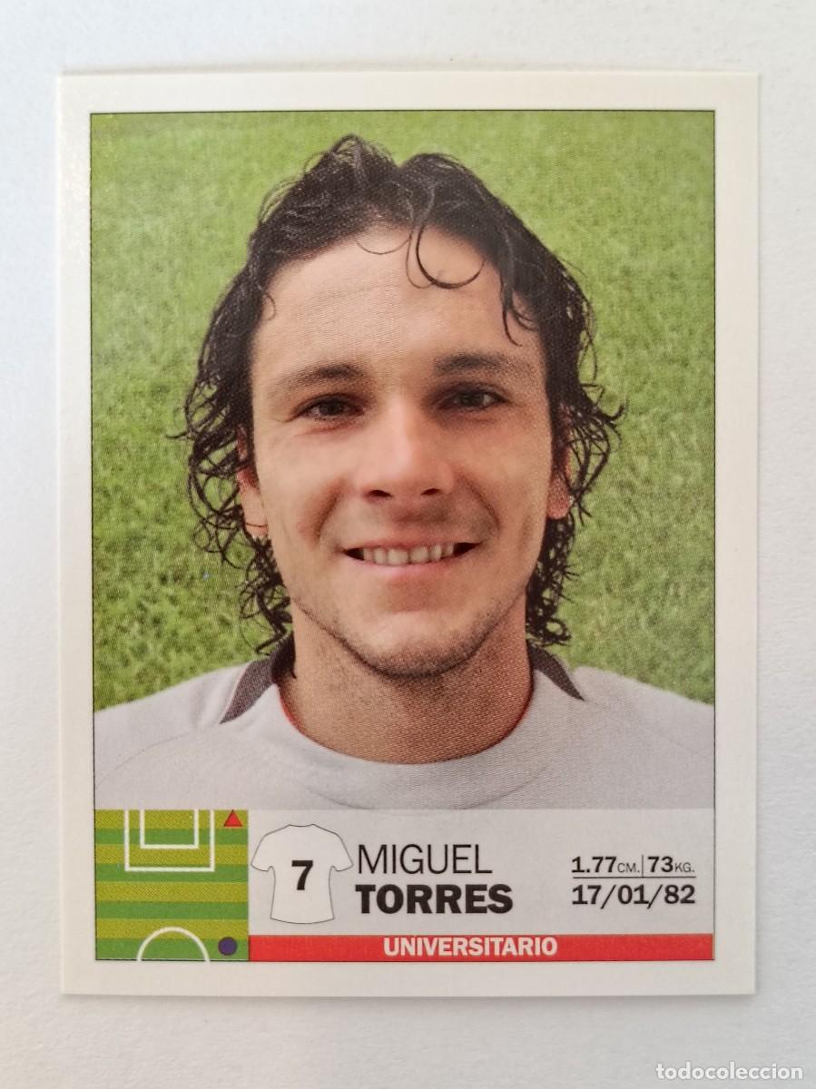 Cromos de F&uacute;tbol: #11 MIGUEL TORRES (UNIVERSITARIO) COPA CABLE MAGICO LIGA PERU 2010 PANINI