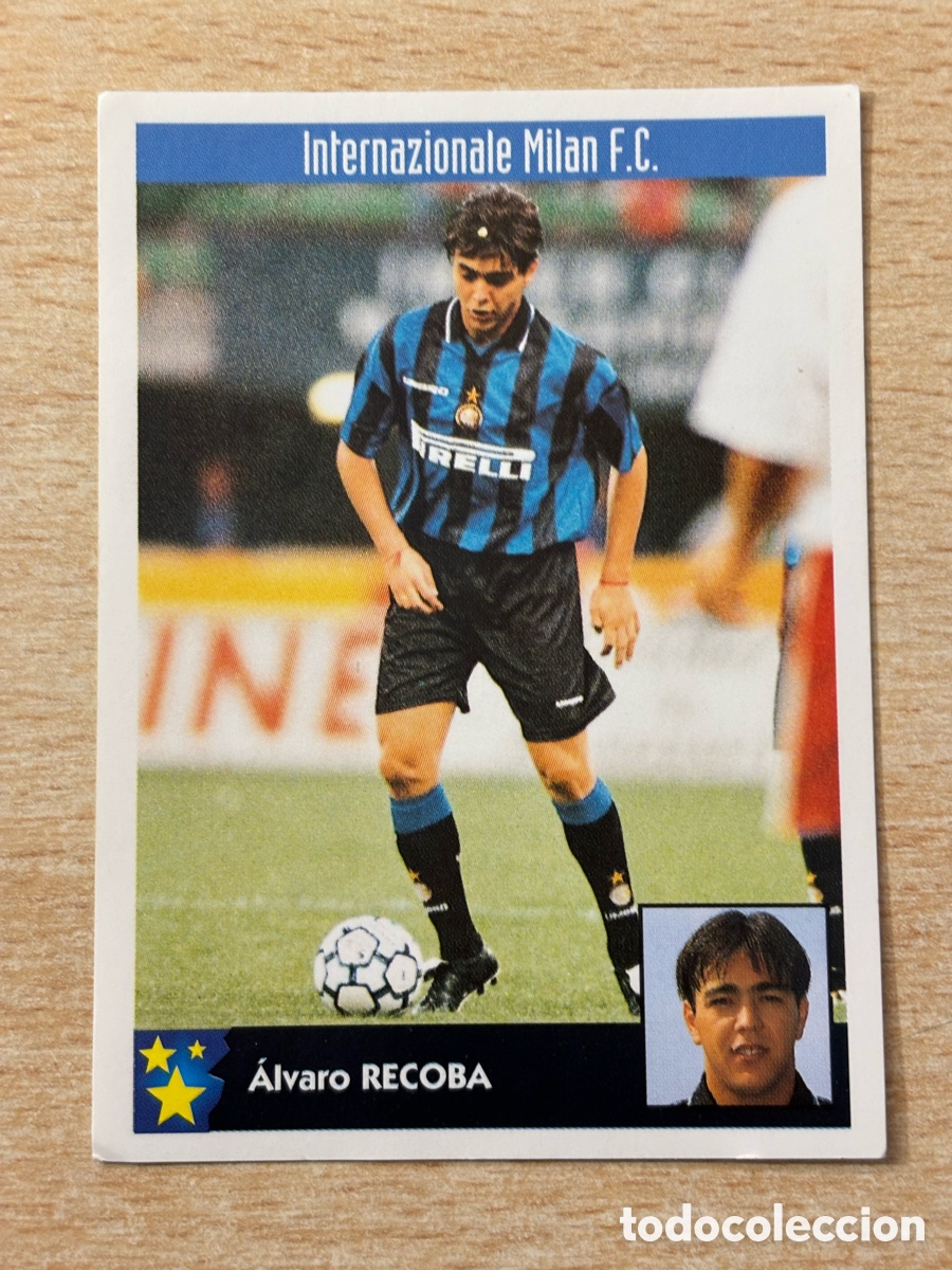 Cromos de F&uacute;tbol: # 132 Recoba Uruguay Inter Italia Mejores Equipos de Europa 97-98 Panini