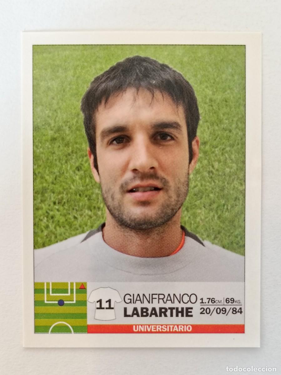 Cromos de F&uacute;tbol: #13 GIANFRANCO LABARTHE (UNIVERSITARIO) COPA CABLE MAGICO LIGA PERU 2010 PANINI
