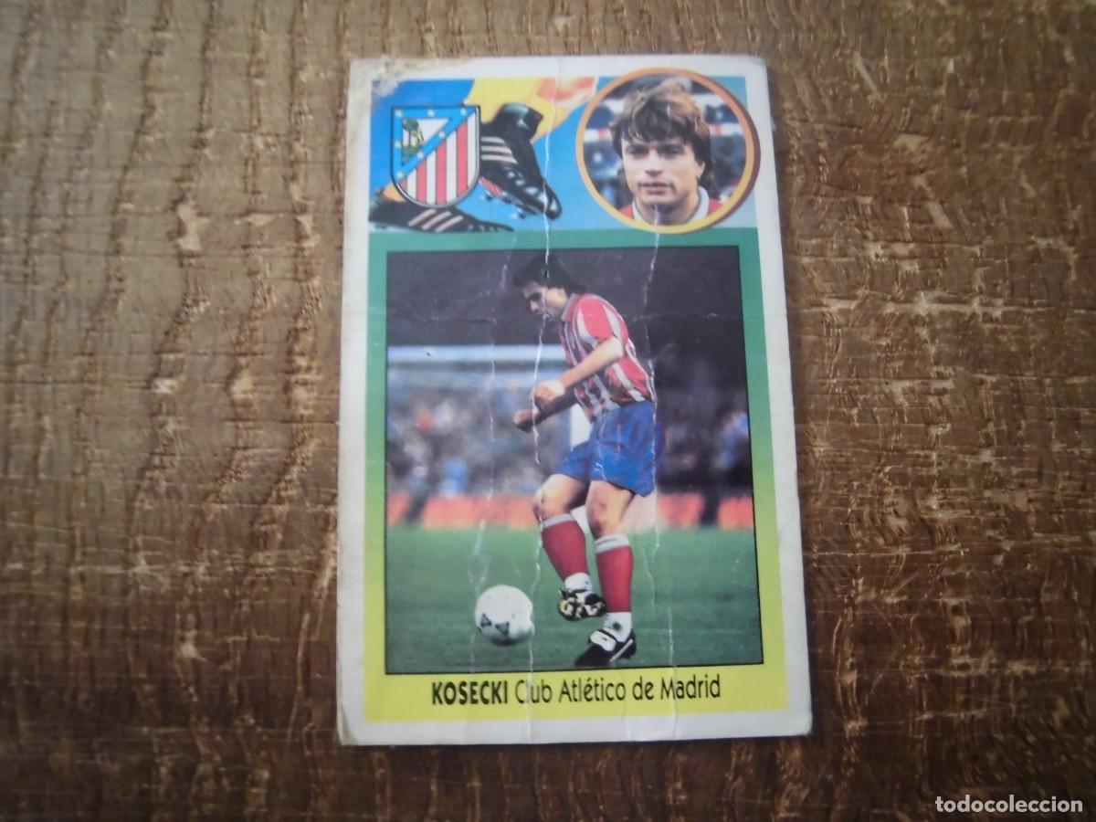 Cromos de F&uacute;tbol: KOSECKI ATL&Eacute;TICO DE MADRID &Uacute;LTIMOS FICHAJES N&ordm; 4 LIGA 93-94 EDICIONES ESTE CROMO CART&Oacute;N RECUPERADO