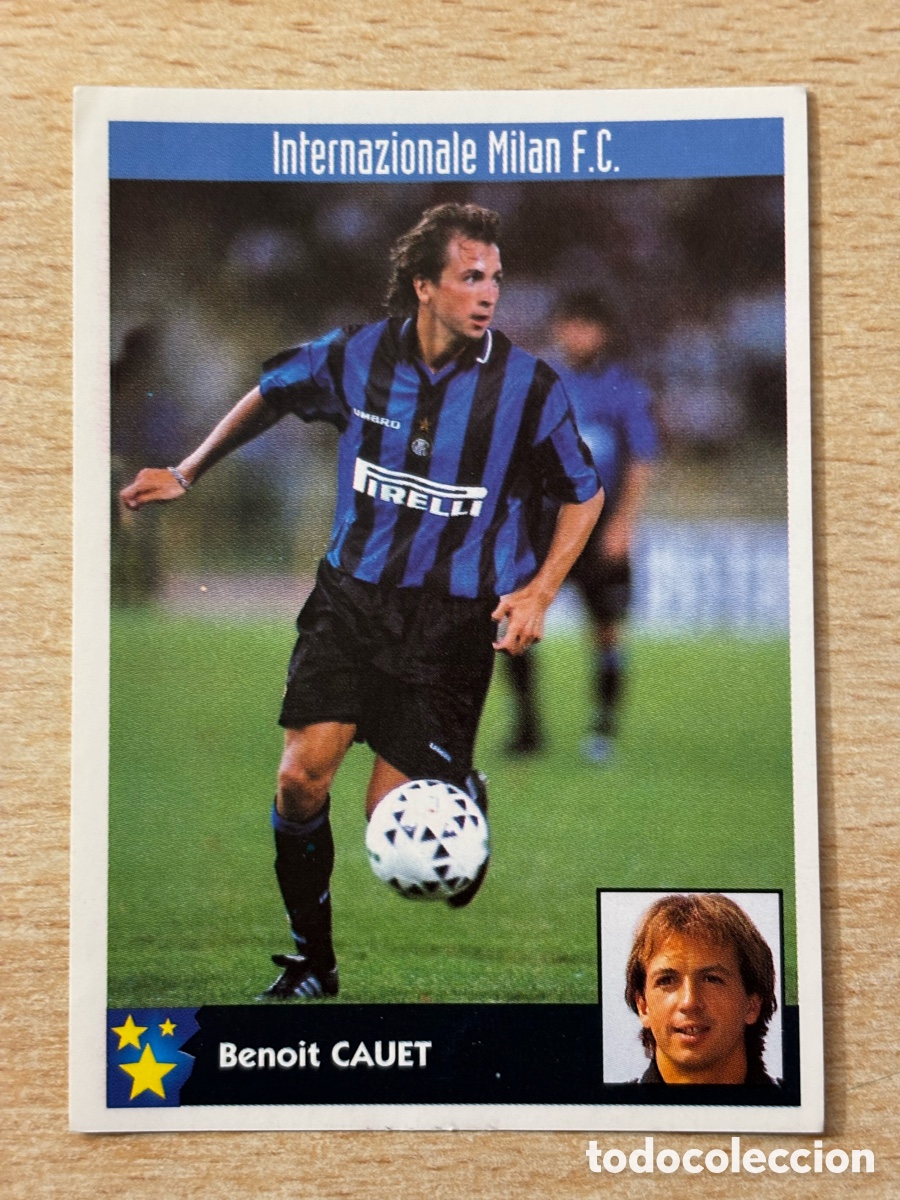 Cromos de F&uacute;tbol: # 126 Cauet Francia Inter Italia Mejores Equipos de Europa 97-98 Panini