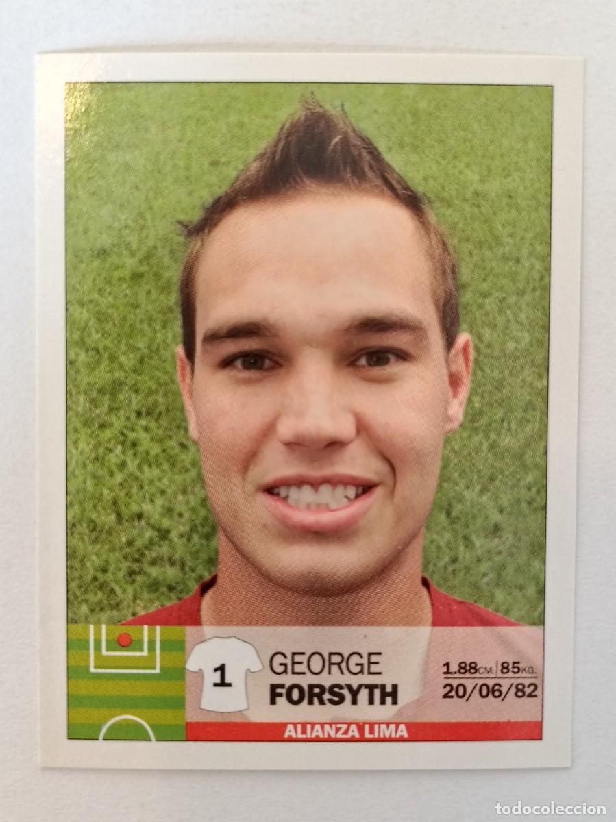 Cromos de F&uacute;tbol: #17 GEORGE FORSYTH (ALIANZA LIMA) COPA CABLE MAGICO LIGA PERU 2010 PANINI
