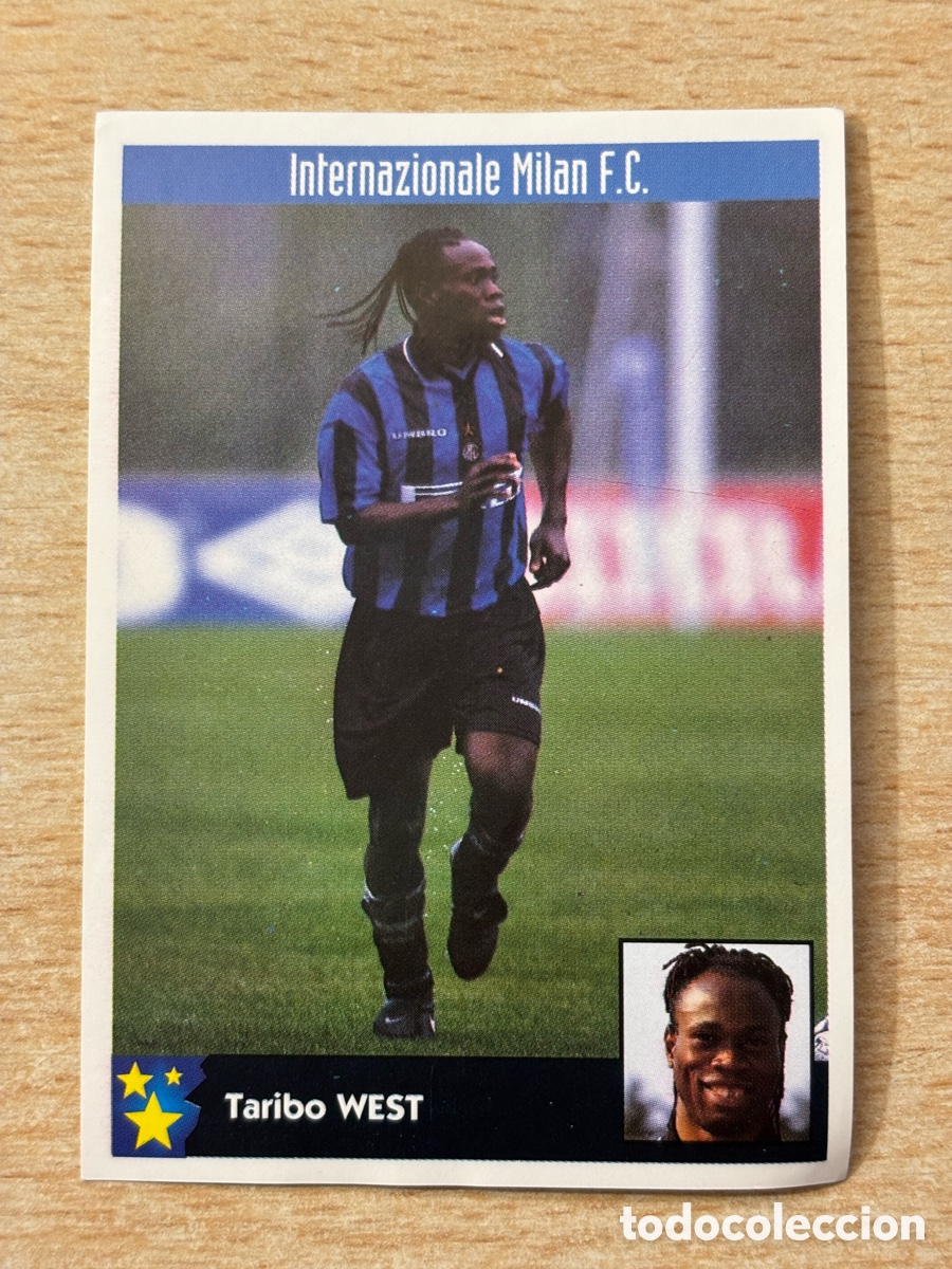 Cromos de F&uacute;tbol: # 125 West Nigeria Inter Italia Mejores Equipos de Europa 97-98 Panini