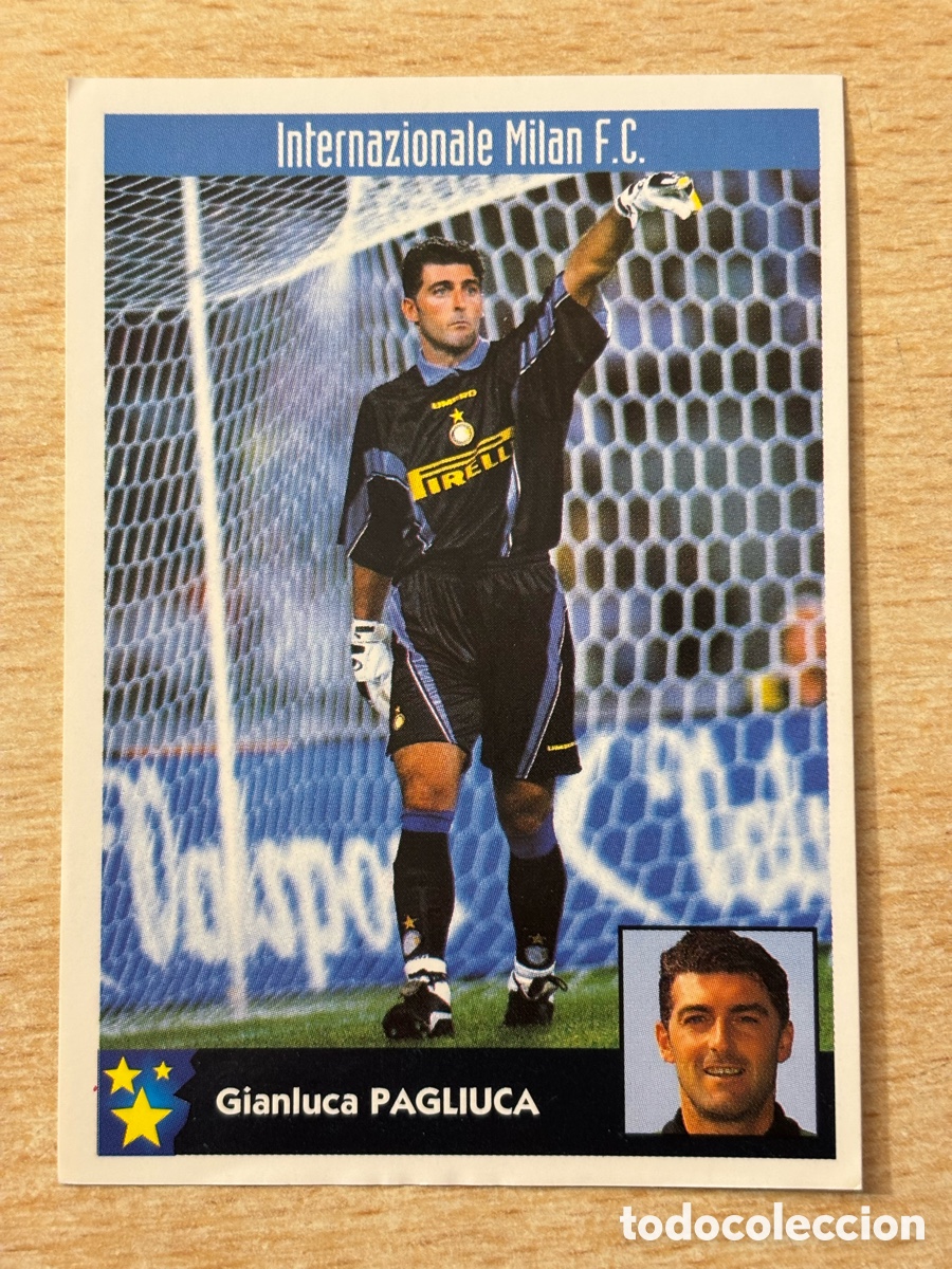 Cromos de F&uacute;tbol: # 121 Pagliuca Inter Italia Mejores Equipos de Europa 97-98 Panini