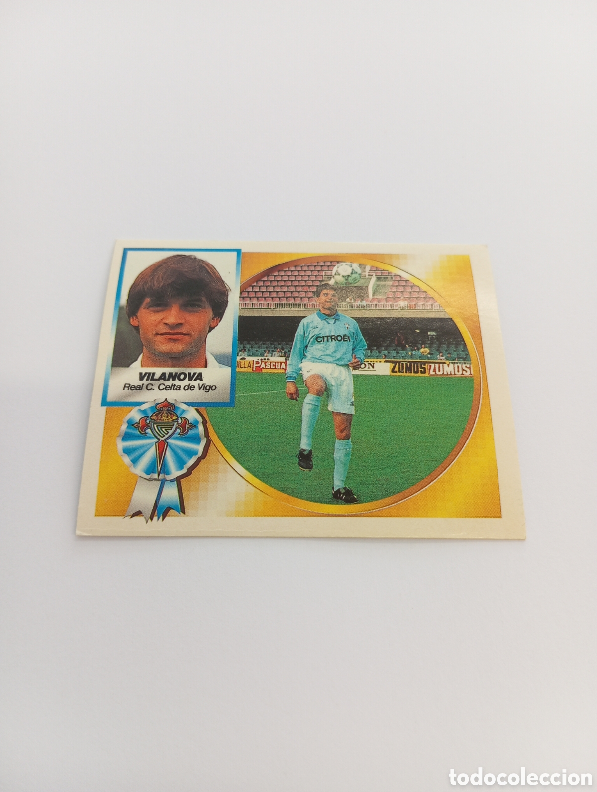 Cromos de F&uacute;tbol: VILANOVA Celta de Vigo Liga Este 1994 1995 NUEVO SIN PEGAR PANINI 94 95
