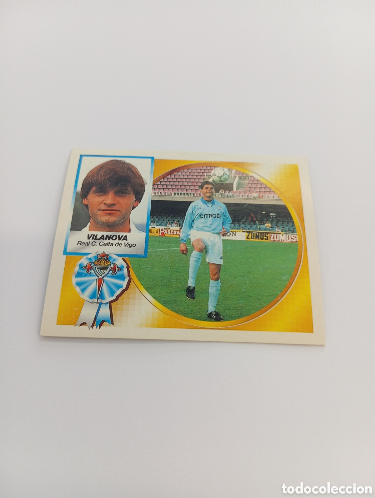 Cromos de F&uacute;tbol: VILANOVA Celta de Vigo Liga Este 1994 1995 NUEVO SIN PEGAR PANINI 94 95