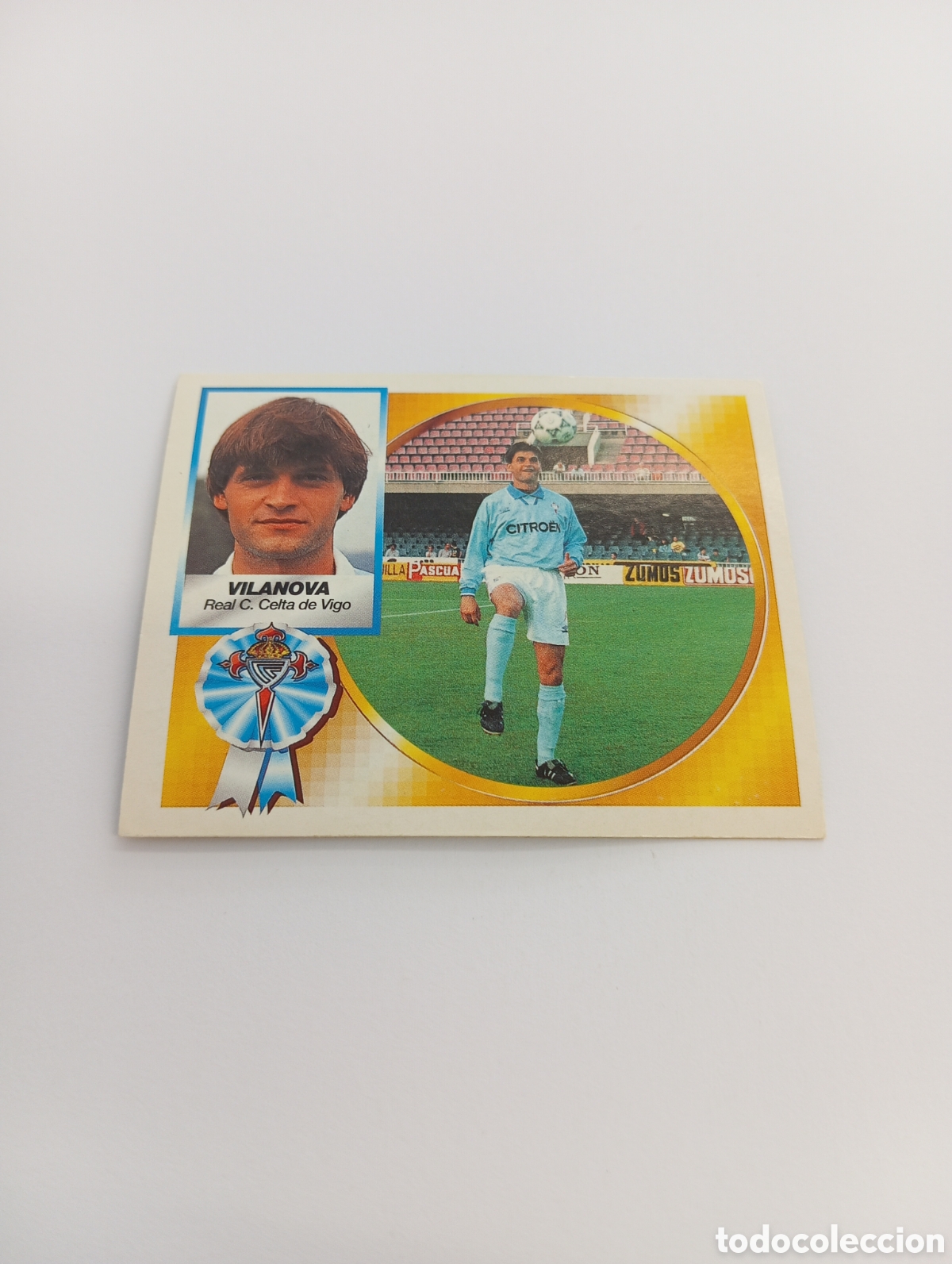Cromos de F&uacute;tbol: VILANOVA Celta de Vigo Liga Este 1994 1995 NUEVO SIN PEGAR PANINI 94 95