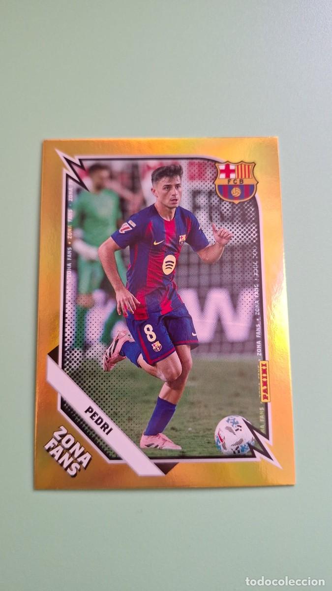 Cromos de F&uacute;tbol: CROMO PANINI CLUB BARCELONA PEDRI KROMIX GOLD PARALELA #KO38 25 26 2025 2026