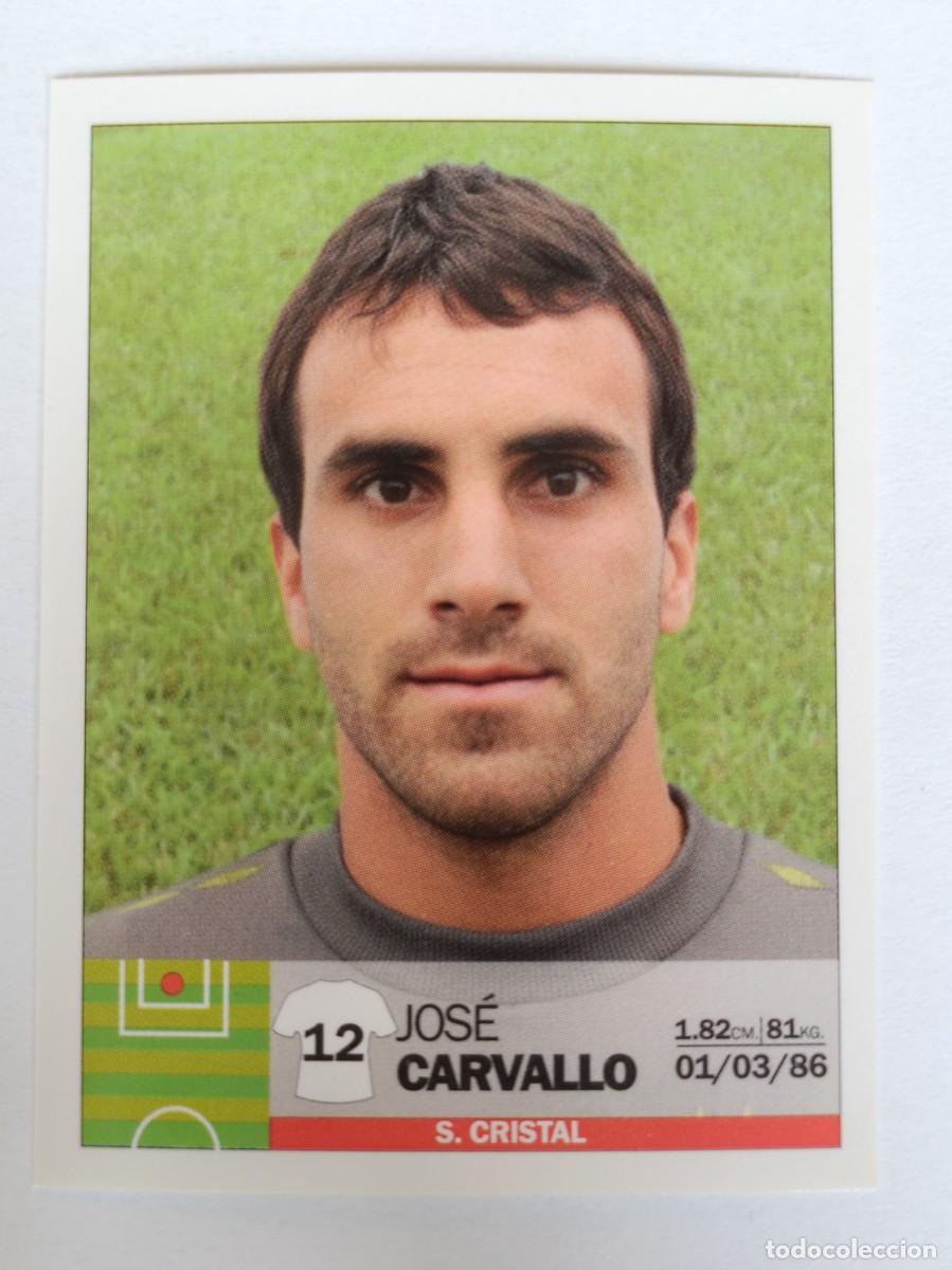 Cromos de F&uacute;tbol: #34 JOSE CARVALLO (SPORTING CRISTAL) COPA CABLE MAGICO LIGA PERU 2010 PANINI