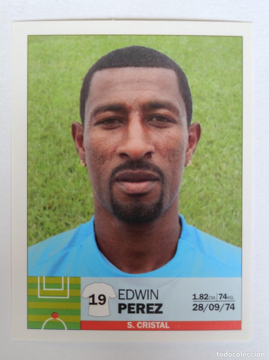 Cromos de F&uacute;tbol: #37 EDWIN PEREZ (SPORTING CRISTAL) COPA CABLE MAGICO LIGA PERU 2010 PANINI