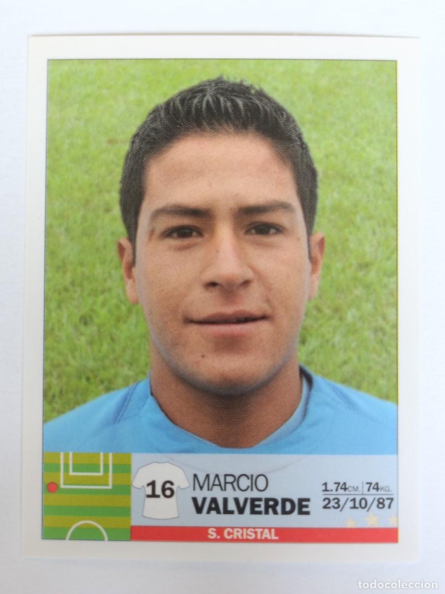 Cromos de F&uacute;tbol: #39 MARCIO VALVERDE (SPORTING CRISTAL) COPA CABLE MAGICO LIGA PERU 2010 PANINI