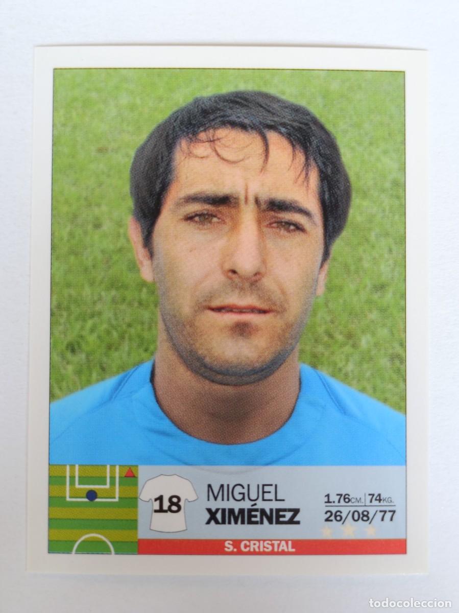 Cromos de F&uacute;tbol: #48 MIGUEL XIMENEZ (SPORTING CRISTAL) COPA CABLE MAGICO LIGA PERU 2010 PANINI
