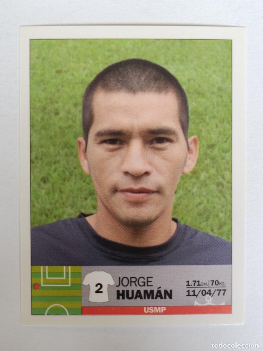 Cromos de F&uacute;tbol: #53 JORGE HUAMAN (USMP) COPA CABLE MAGICO LIGA PERU 2010 PANINI