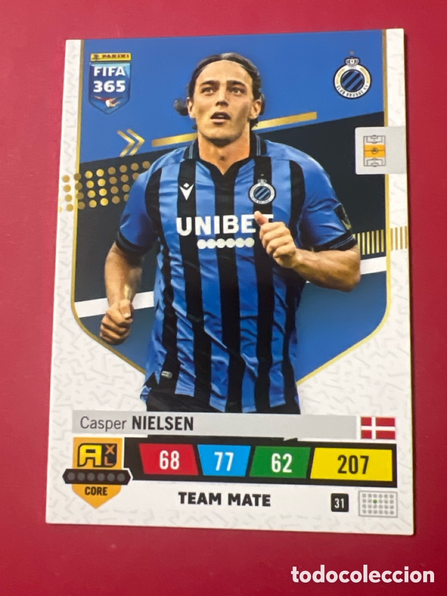 Cromos de F&uacute;tbol: E887. 31 nielsen brugge adrenalyn fifa 365 23