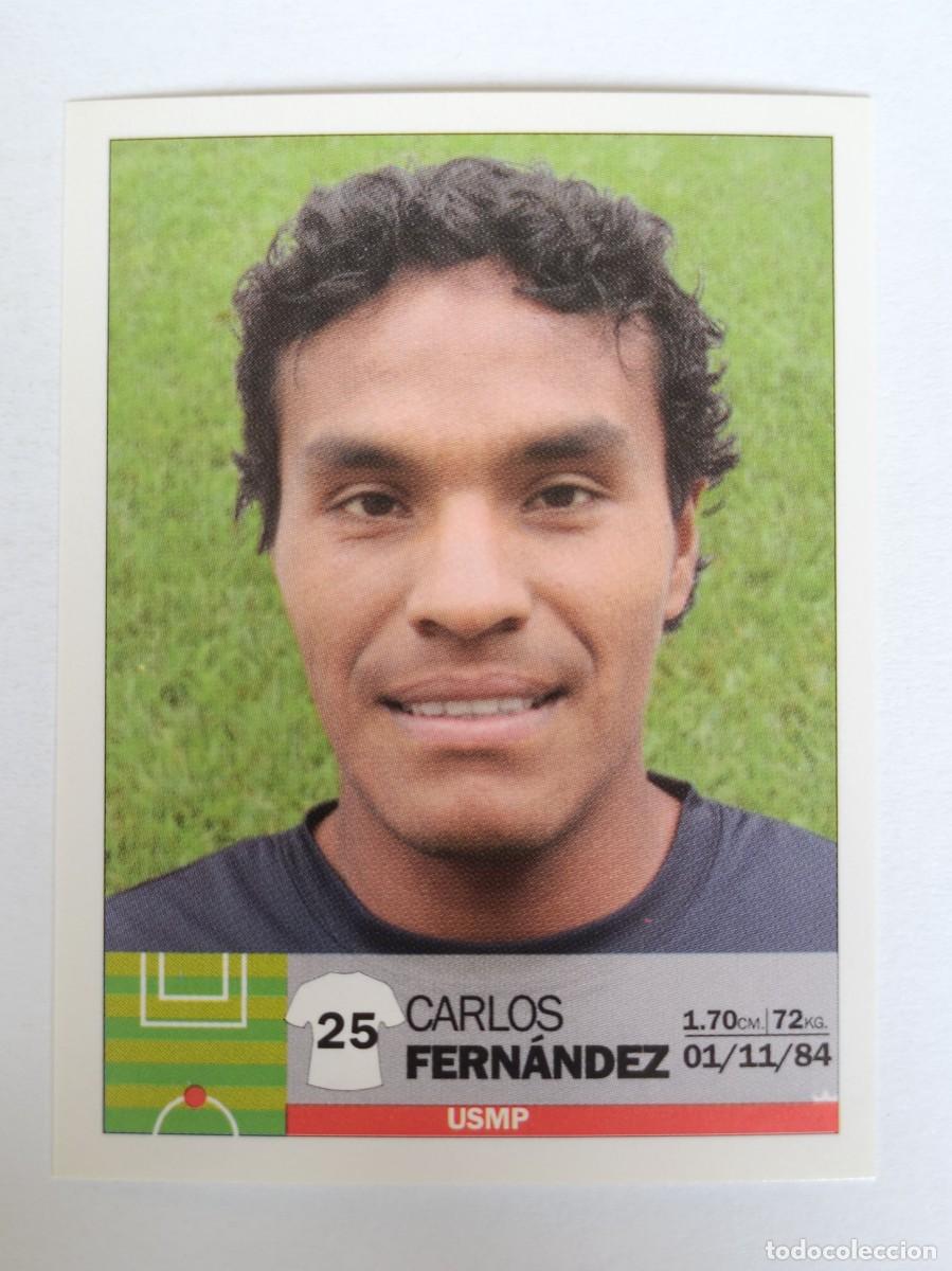 Cromos de F&uacute;tbol: #55 CARLOS FERNANDEZ (USMP) COPA CABLE MAGICO LIGA PERU 2010 PANINI