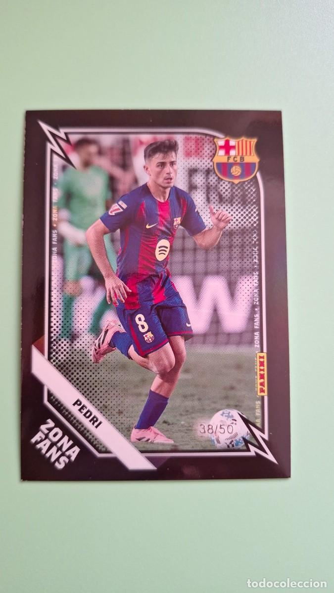 Cromos de F&uacute;tbol: CROMO PANINI CLUB BARCELONA PARALELA KROMIX BLACK /50 PEDRI 25 26 2025 2026