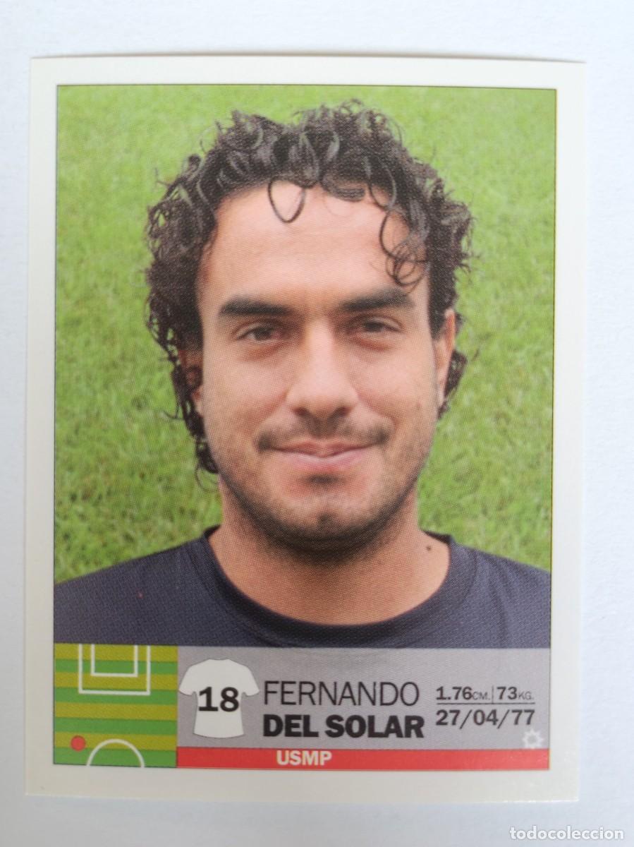 Cromos de F&uacute;tbol: #56 FERNANDO DEL SOLAR (USMP) COPA CABLE MAGICO LIGA PERU 2010 PANINI