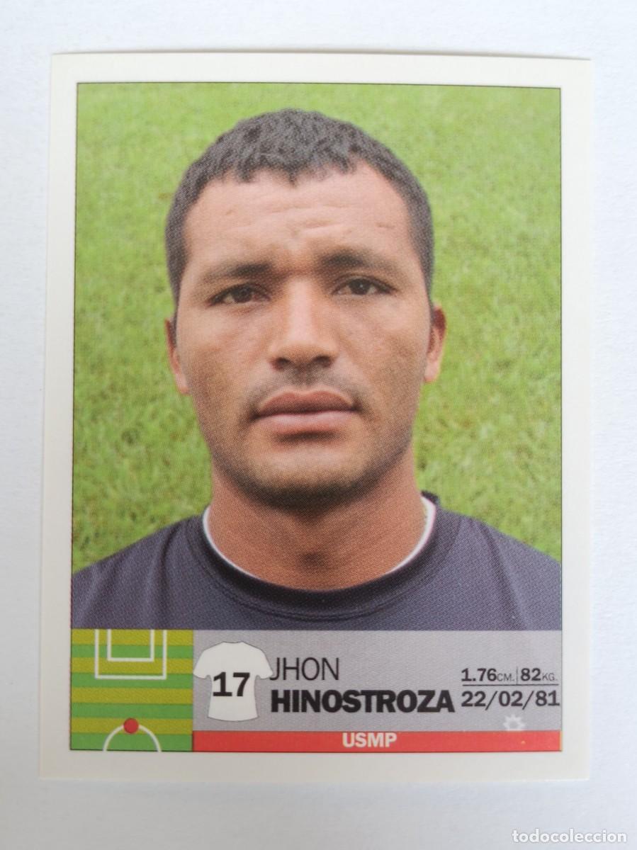 Cromos de F&uacute;tbol: #58 JHON HINOSTROZA (USMP) COPA CABLE MAGICO LIGA PERU 2010 PANINI