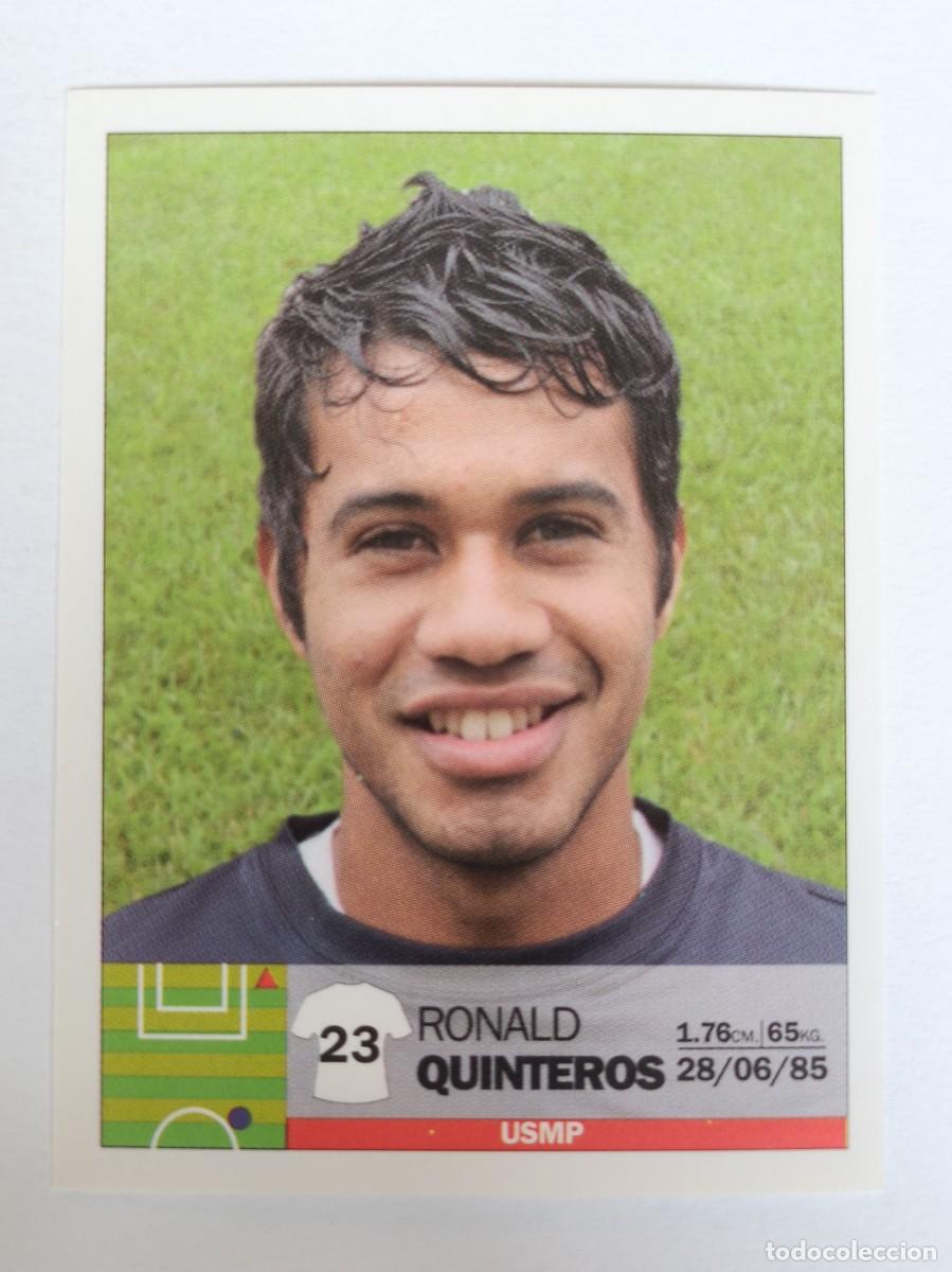 Cromos de F&uacute;tbol: #59 RONALD QUINTEROS (USMP) COPA CABLE MAGICO LIGA PERU 2010 PANINI