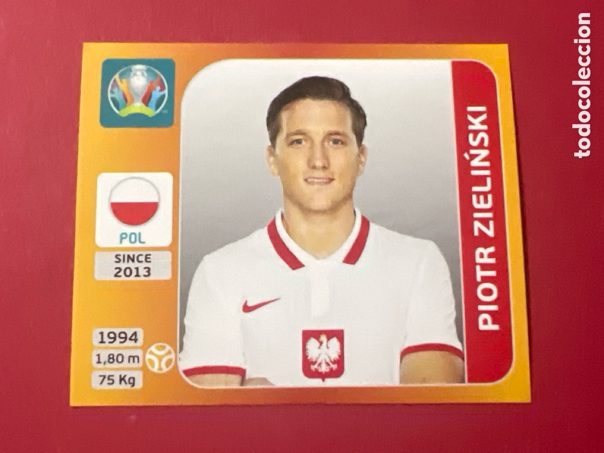 Cromos de F&uacute;tbol: E952. Piotr Zielinski n&deg;476 Tournament Edition Euro 2020 Polonia