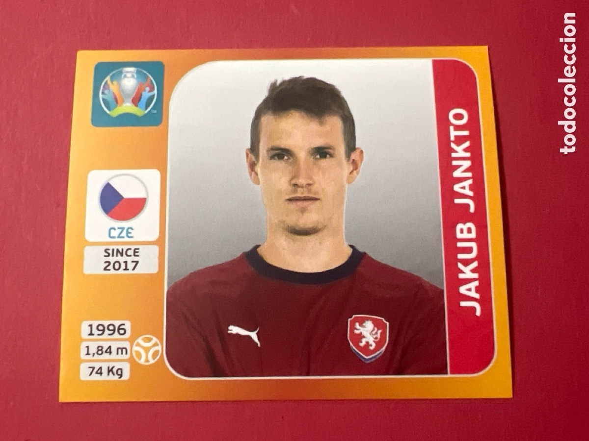 Cromos de F&uacute;tbol: E967. 392 JAKUB JANKTO REPUBLICA CHECA CROMO ALBUM UEFA EURO 2020 TOURNAMENT EDITION PANINI