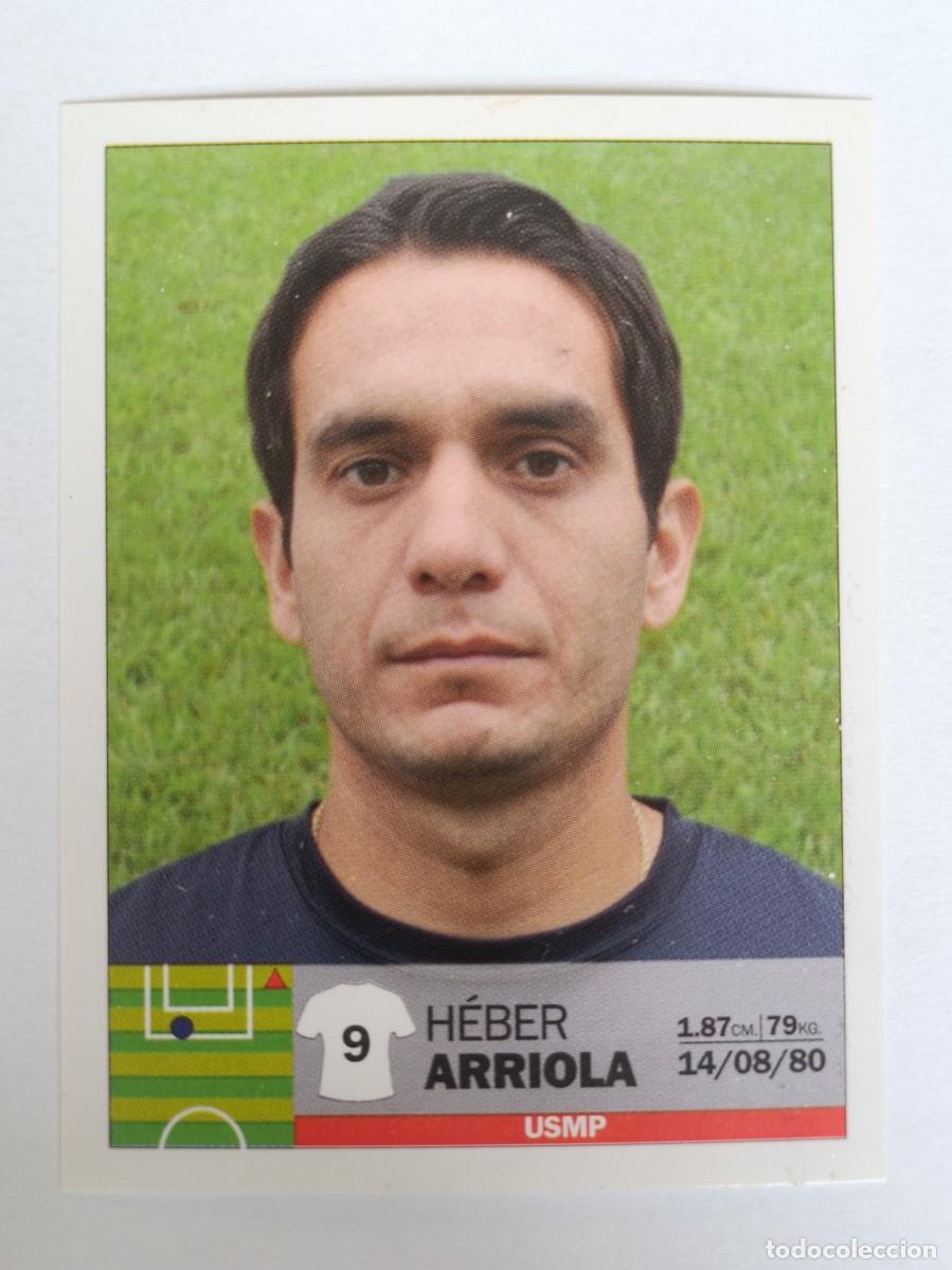 Cromos de F&uacute;tbol: #64 HEBER ARRIOLA (USMP) COPA CABLE MAGICO LIGA PERU 2010 PANINI