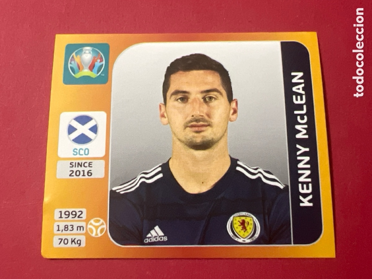 Cromos de F&uacute;tbol: E968. Kenny McLean n&deg;450 Tournament Edition Uefa Euro 2020 Escocia