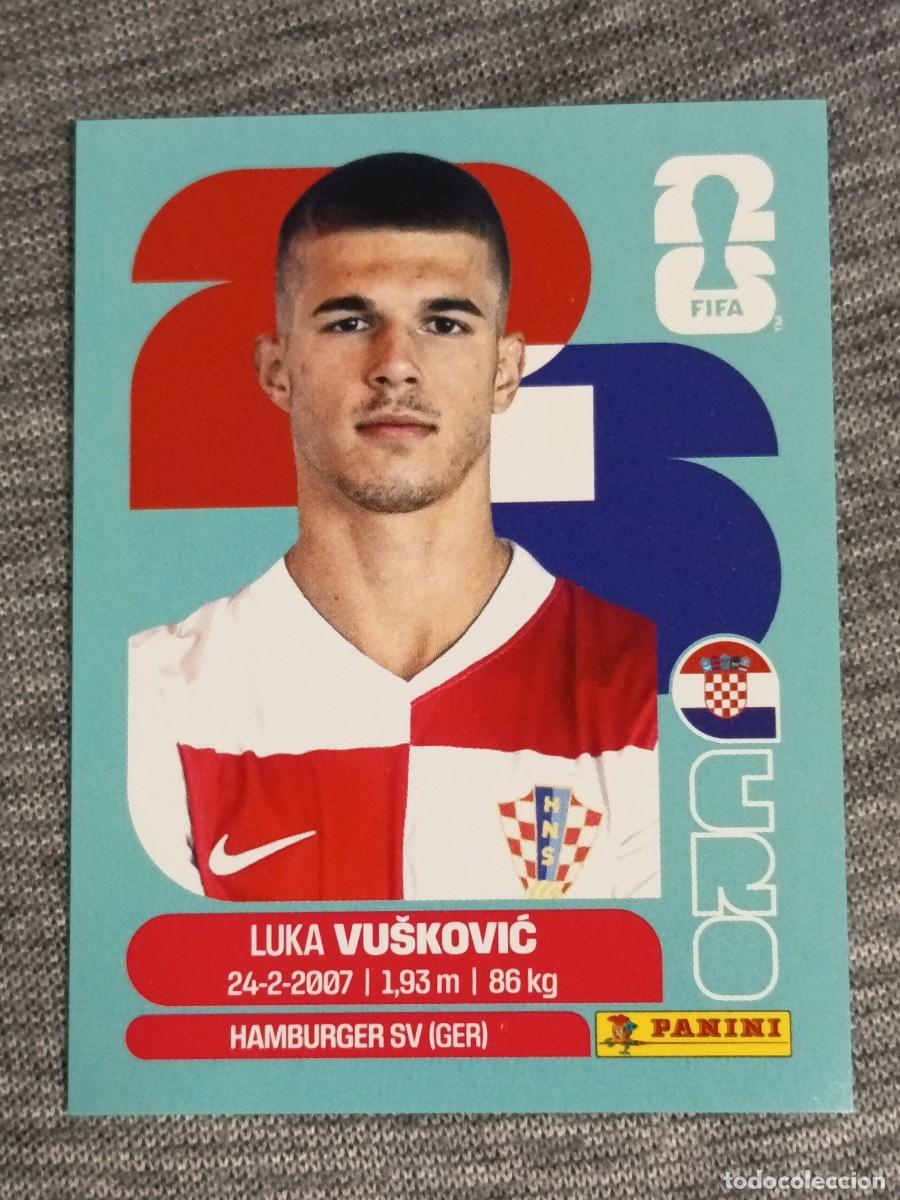 Cromos de Futebol: VUSKOVIC CRO 6 STICKER MUNDIAL 2026 PANINI FIFA WORLD CUP NUEVO