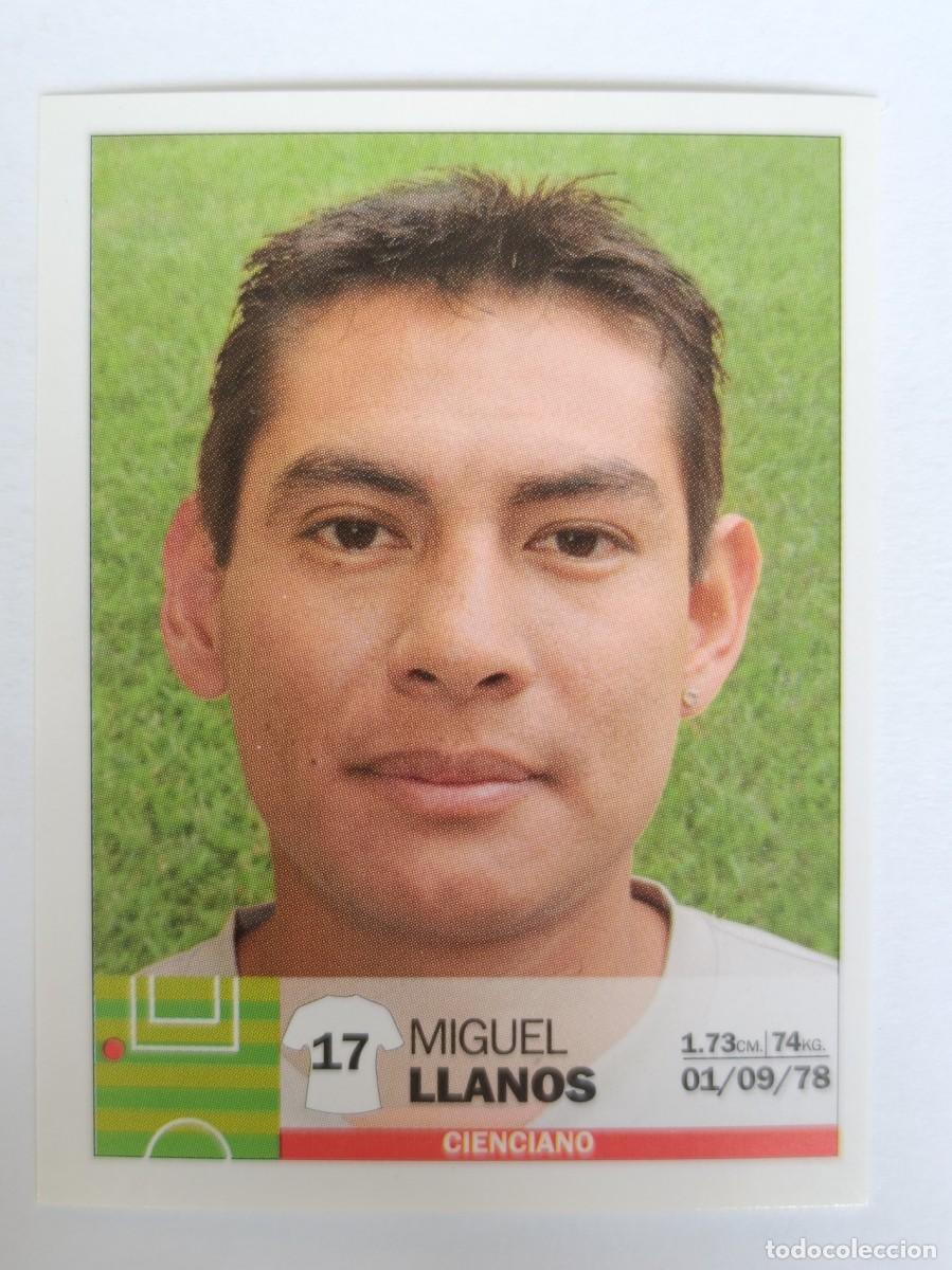 Cromos de F&uacute;tbol: #71 MIGUEL LLANOS (CIENCIANO) COPA CABLE MAGICO LIGA PERU 2010 PANINI
